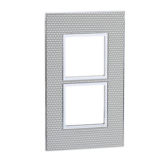 Rahmenplatte Arteor High End 2x1 Cube
