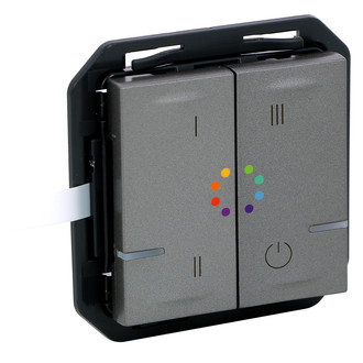 Commande sans fils d&rsquo;Ambiance Couleurs "with Netatmo" magn&egrave;sium