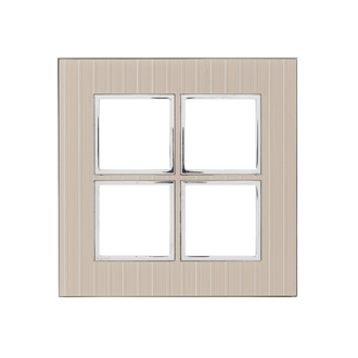 Rahmenplatte Arteor High End 2x2 Casual