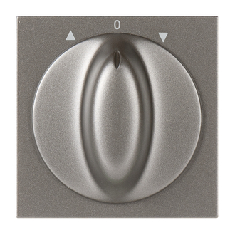 Schwenktaster 2xNO magnesium, für Storen
