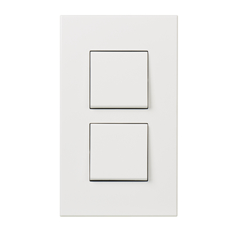UP Kombination 2x1 Blind weiss