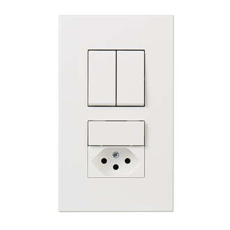 Combinaison ENC 2x1 S3+3-S3/T13 blanc