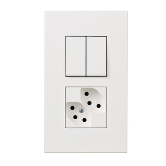 Combinaison ENC 2x1 S3+3-2xT13 blanc