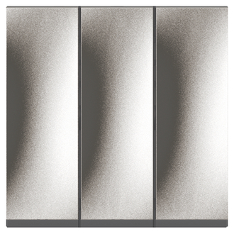 Wippschalter S3+0+3 magnesium