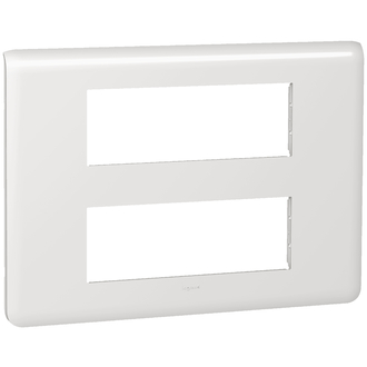Rahmenplatte Mosaic 2x6 Module weiss