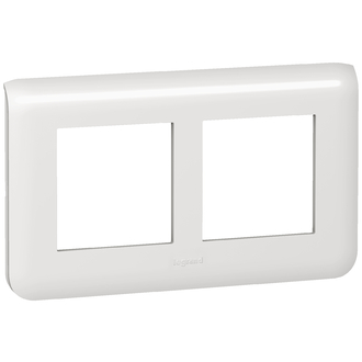 Rahmenplatte Mosaic 2x2 Module weiss