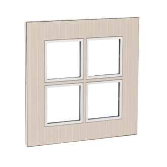 Rahmenplatte Arteor High End 2x2 Casual