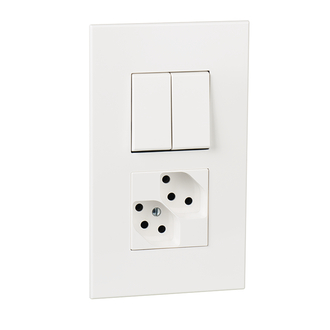 Combinaison ENC 2x1 S3+3-2xT13 blanc