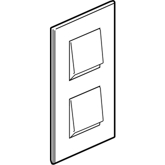 UP Kombination 2x1 AR-AR Graphite