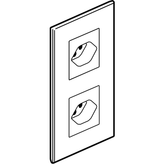 UP Kombination 2x1 T13-T13 Graphite