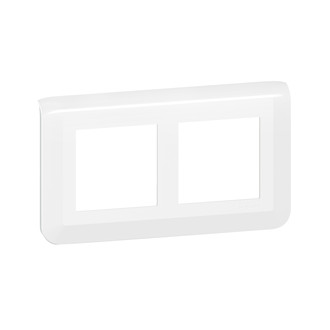 Rahmenplatte Mosaic 2x2 Module weiss