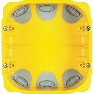 Boîte d'encastrement pour cloisons sèches 3 +3 modules, standard italien