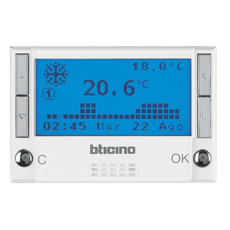 Thermostat d'ambiance électronique 230V white