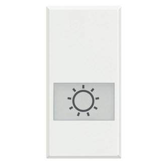 Manette avec symbole ampoule white