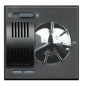 Thermostat d'ambiance 230V anthracite