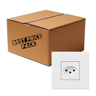 UP-Steckdosen Arteor T13 Best-Price-Pack 50 für 40, weiss