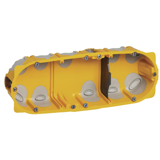Boîte d'encastrement Ecobatibox 6/8 modules, standard européen