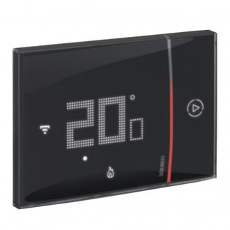 Thermostat ENC connecté WIFI Smarther2 noir