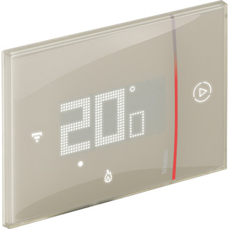 Thermostat ENC connecté WIFI Smarther2 beige
