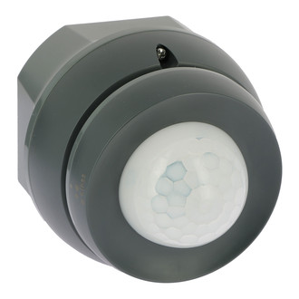 AP-PIR-Decken-/Wandbewegungsmelder GREEN-I dunkelgrau ON/OFF IP55