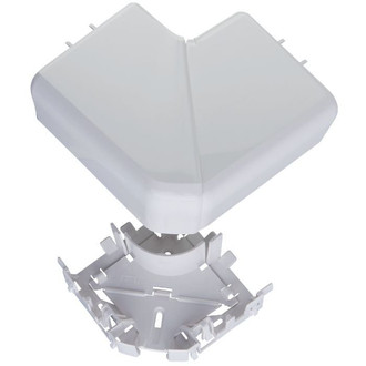 Flachwinkel  für Brüstungskanal DLP évolutive 50×105 mm