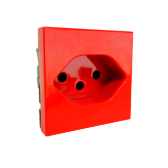 Prise T13 rouge