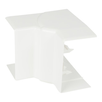 Angle int&eacute;rieur pour canal d&rsquo;all&egrave;ge HF, 50 x 85 mm, blanc