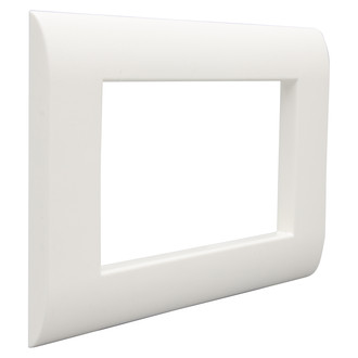 Apparatetr&auml;ger Mosaic, 4 Module, f&uuml;r Deckelbreite 80 mm