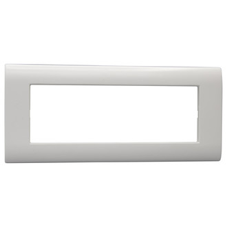 Apparatetr&auml;ger Mosaic, 6 Module, f&uuml;r Deckelbreite 80 mm