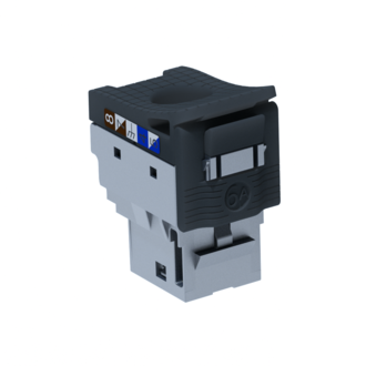 Set mit 24 RJ45-Module Kat. 6A UTP