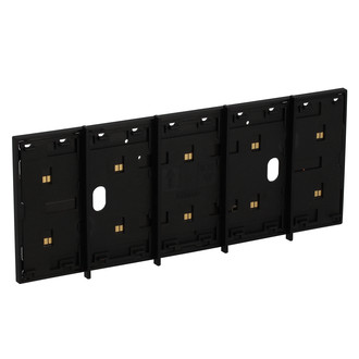 Living Now module base MyHOME  4+1  modules, installation bo&icirc;te 4 modules, noir