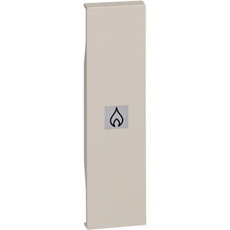 Living Now touche 1 module, sable, &eacute;clair&eacute;e avec symbole "feu"