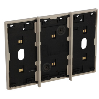 Living Now module base MyHOME  3 modules, installation bo&icirc;te 3 modules, sable