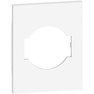Living Now Abdeckung für Schuko/Italien Steckdosen, 3 Module, weiss