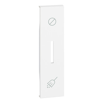 Living Now Abdeckung mit Symbole "Nicht stören/Zimmer reinigen", 1 Modul, weiss