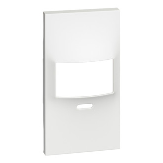 Living Now Abdeckung f&uuml;r Bewegungsmelder, 2 Mod., Schiebschalter sichtbar, weiss