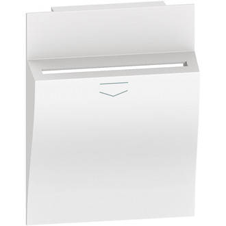 Living Now Abdeckung f&uuml;r Hotel-Card-Schalter, 2 Module, weiss