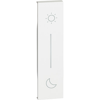 Living Now touche pour commande "jour/nuit" 1 module, blanc