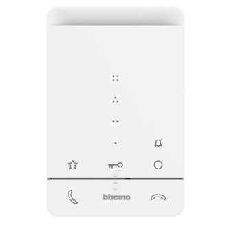 Legrand 364231 Interphone audio Flex'ONE 2 fils avec station de porte Linea 3000 bloc d'alimentation et station de maison Classe 100 A16M 