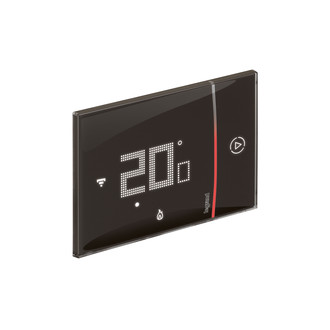 Thermostat connecté WIFI Smarther 2 ENC noir