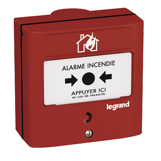 Alarmtaster für Standard Feueralarm-Installation