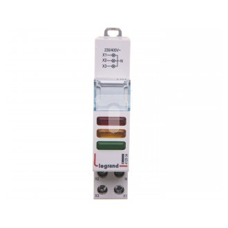 Voyant  rouge, vert et jaune CX3 avec triples LED 230-400V