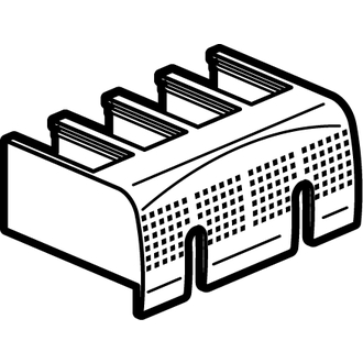 Klemmenabdeckung für DPX3-160