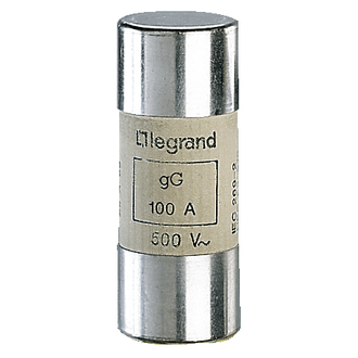 Zylindersicherung Typ gG 22x58mm Glaszylinder