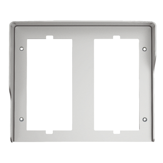 Regendachrahmen 4 Module, Allmetal