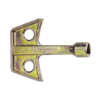 Clé métal pour empreinte triangle mâle 6,5mm pour empreinte métal pour coffret Marina/Atlantic