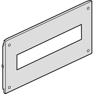 Frontplatte H:150mm XL3 800/4000 Verteiler