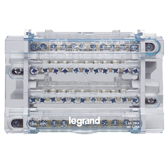 Répartiteur modulaire 4P 100A - 11 départs